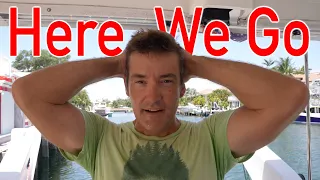 WHAT IT TAKES TO KEEP MOVING – Catamaran Mini Refit Begins