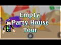 Empty Party House Tour Roblox Adopt Me PE My First