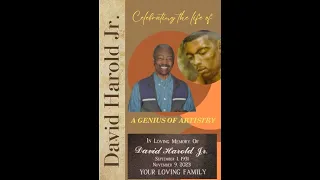 David Harold Jr Memorial Service