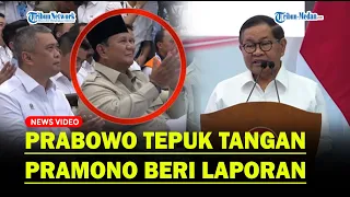 PRABOWO Apresiasi Pidato Pramono Anung saat Beri Laporan di Peresmian LRT Jakarta Rute Kelapa Gading