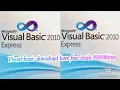 How to download and install visual basic in any windows is for free