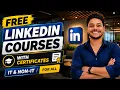 LinkedIn Free Courses With Certificates Students Working Professionals Must Watch