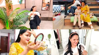 ज्योति का Real रूटीन & घर 💕🌿meet my Husband & Son #vlog-1
