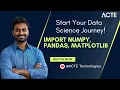 Data Science - Importing Libraries in Python Learn Data Science Basics