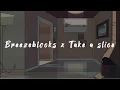 Breezeblocks x Take a slice (Lyrics)