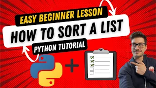 Python How To Sort a List - Strings Numbers and Dictionaries Sorted Up Down or Using Functions