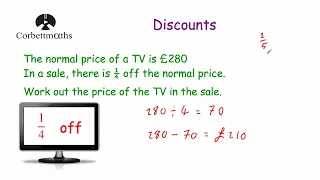 Discounts - Corbettmaths