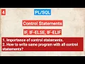 SQL control statements