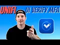 Unifi UI Verify Multi-factor authentication