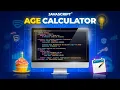Build Age Calculator Using HTML CSS JavaScript Beginner JS Project Tutorial