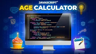 Build Age Calculator Using HTML CSS JavaScript Beginner JS Project Tutorial