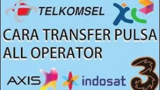 Cara transfer pulsa Telkomsel ke operator lain. 