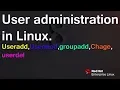 Linux Tutorial Linux User Administration Users Groups and Permissions in Linux