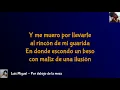 Luis MIguel   Por debajo de la mesa   Karaoke