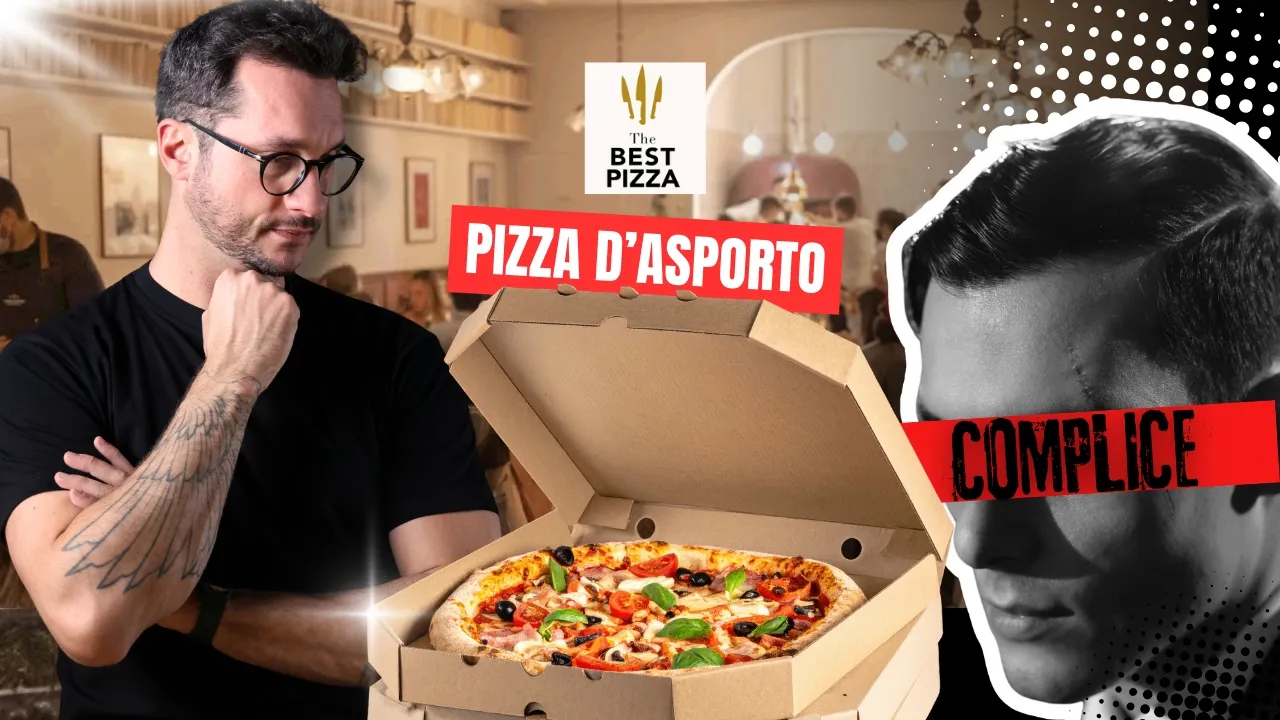Ho mandato un complice a Giolina Milano (poi sono entrato io) Margherita asporto vs al tavolo
