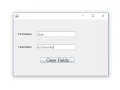 How to Clear JtextField on Button Click Java Swing Eclipse Netbeans - Intact Abode
