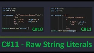 C - Raw String Literals