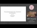 ORIE Colloquium on 2021 Henry Lam
