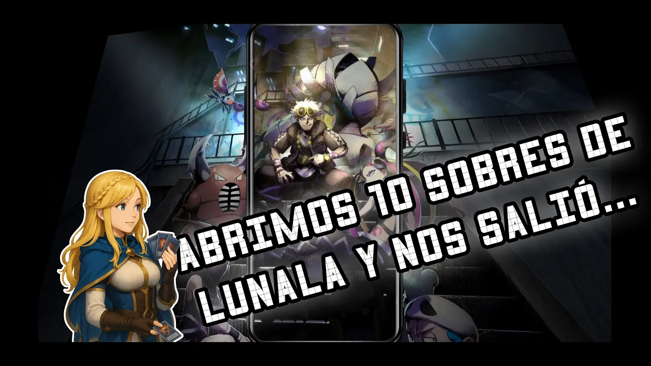 ¡ABRIENDO 10 SOBRES DE LUNALA EN POKEMON POCKET!