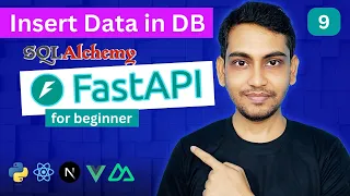 Insert Data in Async Database SQLAlchemy FastAPI for beginner