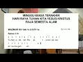 Download Lagu Tuhan adalah Raja, Ia berpakaian kemegahan || Hari Minggu Biasa Terakhir || Tahun B