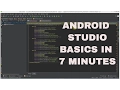 Basics of Android studio Android Eclipse IDE in 7 mins