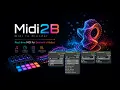 Midi2B 0 1 - Real-Time MIDI Control in Blender Geometry Nodes