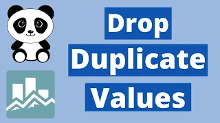 Drop Remove duplicate data from pandas
