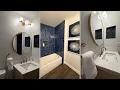 LUXURY BATHROOM MAKEOVER WHERE TO SPLURGE WHERE TO SAVE BATHROOM TOUR BEFORE AFTER
