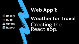 Creating the React app Hello world