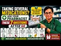 Taking Several Medications Ask Your Pharmacist These 7 Questions After 60