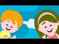 12345 Once I Caught A Fish Alive Song | Nursery Rhymes | HooplaKidz
