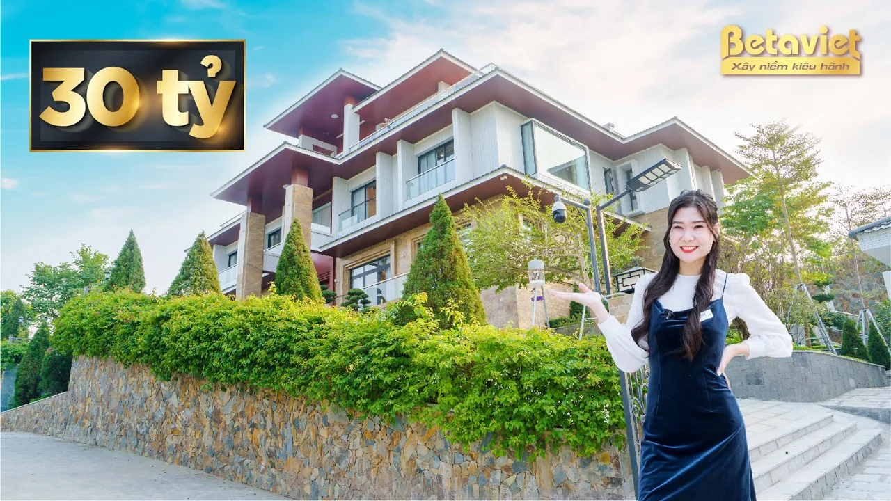 1500m2 thiết kế biệt thự hiện đại trên đỉnh đồi hot nhất hiện nay