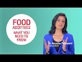 FSA Explains Food additives