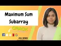Maximum Sum Subarray Explained in 10 min Brute Force to Kadane s Algorithm O n Java