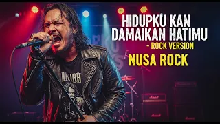 hidupku kan damaikan hatimu caffeine rock version cover emosional oleh nusa rock