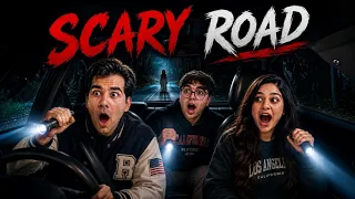 LIVING ON SCARY ROAD (OVERNIGHT) PRANK | Rimorav Vlogs