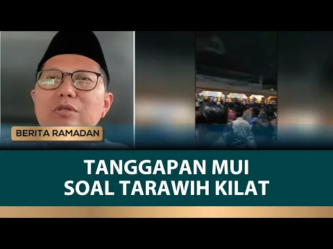 Viral Tarawih Kilat, Begini Tanggapan MUI