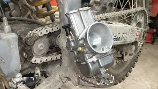 How to rebuild mikuni 2 stroke carburetor 2000 Honda CR 125