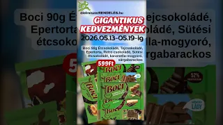 Gigantikus kedvezmények - külsős szállítás