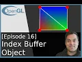Episode 16 Rendering a Quad Again More efficient Indexed-Buffer Strategy - Modern OpenGL