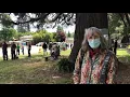 Interviews at the Willits CA BLM demonstration on May 31 2020