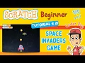 Scratch Tutorial 21 Space Invader Game Coding for Beginners