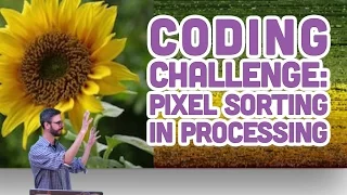 Coding Challenge Pixel Sorting in Processing