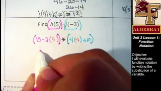 2-1 Function Notation Notes Multiplying Functions