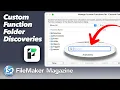 Custom Function Folder Discoveries