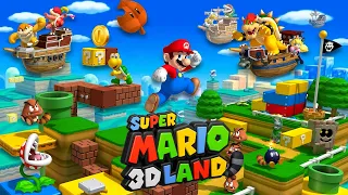 Super Mario 3D Land Full Game Walkthrough 100% (4K)