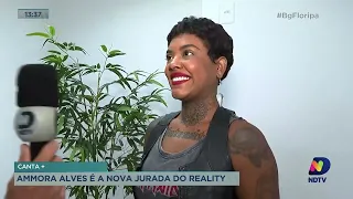 Ammora Alves é a nova jurada do reality show Canta+