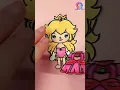 Toca Boca Princess Peach drawing Paper diy