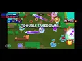 Clean quadruple takedown Brawl Stars